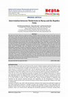 Research paper thumbnail of Interrelation between Theileriosis in Sheep and the Reptiles Ticks