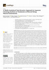 Research paper thumbnail of A Multi-Analytical Non-Invasive Approach to Aqueous Cleaning Systems in Treatments on Bowed String Musical Instruments