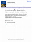 Research paper thumbnail of Innovative Monitoring Plan for the Preventive Conservation of Historical Musical Instruments