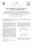 Research paper thumbnail of Inhibitors of hepatitis C virus NS3·4A protease. Part 3: P2 proline variants