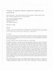 Research paper thumbnail of Counting: an imprecise reference standard for respiratory rate measurement