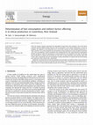 Research paper thumbnail of Determination of fuel consumption and indirect factors affecting it in wheat production in Canterbury, New Zealand