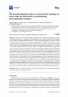 Research paper thumbnail of The Benthic Quality Index to Assess Water Quality of Lakes May Be Affected by Confounding Environmental Features