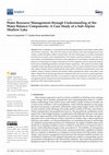 Research paper thumbnail of Water Resource Management through Understanding of the Water Balance Components: A Case Study of a Sub-Alpine Shallow Lake