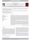 Research paper thumbnail of Wetting-drying cycles do not increase organic carbon and nitrogen mineralization in soils with straw amendment