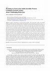 Research paper thumbnail of Resisting to Exist & the Subtle Invisible Protest: 6 Solution Focused Tactics about Challenging Behaviour