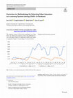 Research paper thumbnail of Correction to: Methodology for Detecting Cyber Intrusions in e-Learning Systems during COVID-19 Pandemic