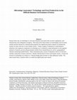 Research paper thumbnail of Alleviating Constraints? Technology and Firm Productivity in the Difficult Business Environment of Kenya