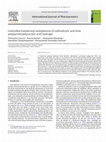 Research paper thumbnail of Controlled transdermal iontophoresis of sulfosalicylic acid from polypyrrole/poly(acrylic acid) hydrogel