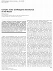 Research paper thumbnail of Complex Traits and Polygenic Inheritance in the Mouse