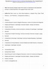 Research paper thumbnail of Short periods of bipolar anodal TDCS induce no instantaneous dose-dependent increase in cerebral blood flow in the targeted human motor cortex