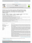 Research paper thumbnail of Antenatal care service delivery and factors affecting effective tetanus vaccine coverage in low- and middle-income countries: Results of the Maternal Immunisation and Antenatal Care Situational analysis (MIACSA) project