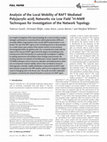 Research paper thumbnail of Analysis of the Local Mobility of RAFT Mediated Poly(acrylic acid) Networks via Low Field H‐NMR Techniques for Investigation of the Network Topology