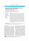 Research paper thumbnail of Cytotoxic effect of cobalt ferrite nanoparticles on NIH-3T3 and malignant cancer cell lines CaCo2 and CAL27