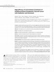 Research paper thumbnail of High Efficacy of Concomitant Treatment of Undifferentiated (Anaplastic) Thyroid Cancer with Radiation and Docetaxel