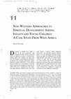 Research paper thumbnail of Non-Western Approaches to Spiritual Development among Infants and Young Children: A Case Study from West Africa