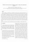 Research paper thumbnail of Predictors of short-term decay of cell phone contacts in a large scale communication network