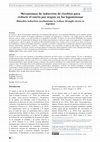 Research paper thumbnail of Mecanismos de inducción de rizobios para reducir el estrés por sequía en las leguminosas