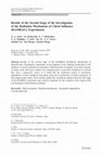 Research paper thumbnail of Results of the Second Stage of the Investigation of the Radiation Mechanism of Chiral Influence (RAMBAS-2 Experiment)