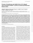 Research paper thumbnail of Presence of membrane and soluble forms of Fas ligand and of matrilysin (MMP-7) activity in normal and abnormal human semen