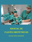 Research paper thumbnail of K Manual de claves obstetricas - prof. Edwin Ambulodegui