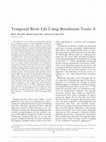 Research paper thumbnail of Temporal Brow Lift Using Botulinum Toxin A