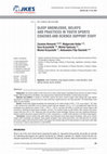 Research paper thumbnail of Sleep Knowledge, Beliefs and Practices in Youth Sports Coaches and Science Support Staff