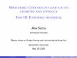 Research paper thumbnail of Minicourse: Cohomology jump loci in geometry and topology. Part III: Finiteness properties