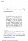 Research paper thumbnail of Quantitative risk assessment and safety databases in Romanian coal mining: preliminary systematic approach