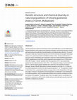 Research paper thumbnail of Genetic structure and chemical diversity in natural populations of Uncaria guianensis (Aubl.) J.F.Gmel. (Rubiaceae)