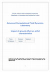 Research paper thumbnail of Ground Effect in Ansys Fluent