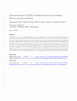 Research paper thumbnail of Characterization of NaI(Tl) Scintillator Detectors in Gamma Spectroscopy Investigations