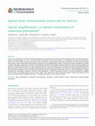 Research paper thumbnail of Apical Amplification – A Cellular Mechanism of Conscious Perception?