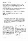 Research paper thumbnail of Interaction of Zn2+ with N-(2-pyridyl)-3-phenyl-2-propene amide, a model in lignin biosynthesis inhibition by cinnamides. Crystal and molecular structure of [Zn(ON)2(CH3OH)2](CF3SO3)2