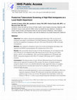 Research paper thumbnail of Postarrival Tuberculosis Screening of High-Risk Immigrants at a Local Health Department