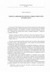 Research paper thumbnail of Particularidades do sistema verbal português no indicativo