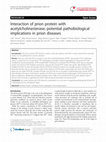 Research paper thumbnail of Interaction of prion protein with acetylcholinesterase: potential pathobiological implications in prion diseases