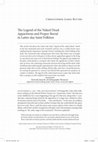 Research paper thumbnail of The Legend of the Naked Dead: Apparitions and Proper Burial in Latter-day Saint Folklore