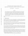 Research paper thumbnail of A refined first-order expansion formula in Rn: Application to interpolation and finite element error estimates