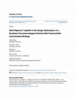 Research paper thumbnail of Multi-objective tradeoffs in the design optimization of a brushless permanent magnet machine with fractional-slot concentrated windings