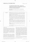 Research paper thumbnail of A randomized clinical study: outcome of submucous resection of compensatory inferior turbinate during septoplasty