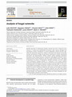 Research paper thumbnail of Analysis of fungal networks