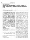 Research paper thumbnail of Deficiency of the Cockayne syndrome B (CSB) gene aggravates the genomic instability caused by endogenous oxidative DNA base damage in mice