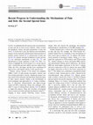 Research paper thumbnail of Recent progress in understanding the mechanisms of Leydig cell differentiation