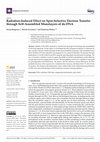 Research paper thumbnail of Radiation-Induced Effect on Spin-Selective Electron Transfer through Self-Assembled Monolayers of ds-DNA