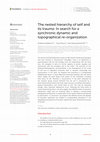 Research paper thumbnail of The nested hierarchy of self and its trauma: In search for a synchronic dynamic and topographical re-organization