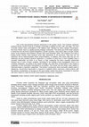 Research paper thumbnail of Integrasi Pasar Jangka Pendek Ayam Broiler di Indonesia