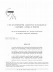 Research paper thumbnail of O uso antropométrico como método de avaliação da composição corporal em pediatria