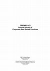 Research paper thumbnail of CREMRU-JCI Annual Survey of Corporate Real Estate Practices