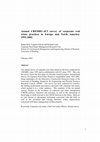 Research paper thumbnail of Annual CREMRU‐JCI survey of corporate real estate practices in Europe and North America: 1993‐2002